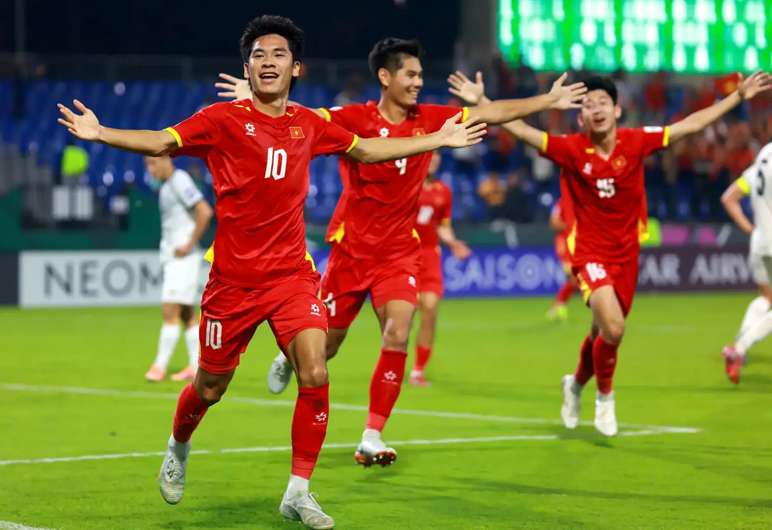 So do chien thuat tran U23 Trung Quoc vs U23 Viet Nam